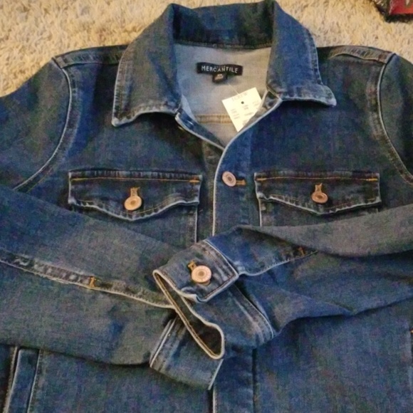 J Crew Denim Jacket. NWT. XS - Picture 5 of 8